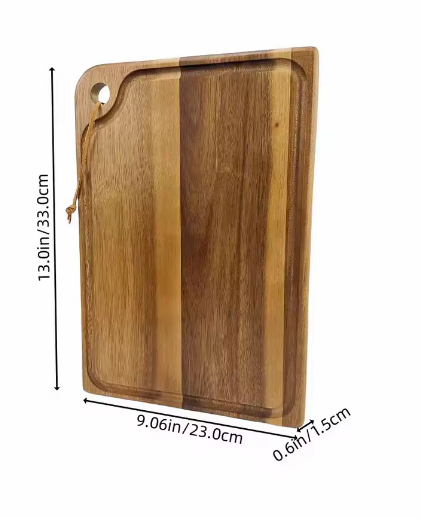 Acacia Wood Serving & Cutting Board