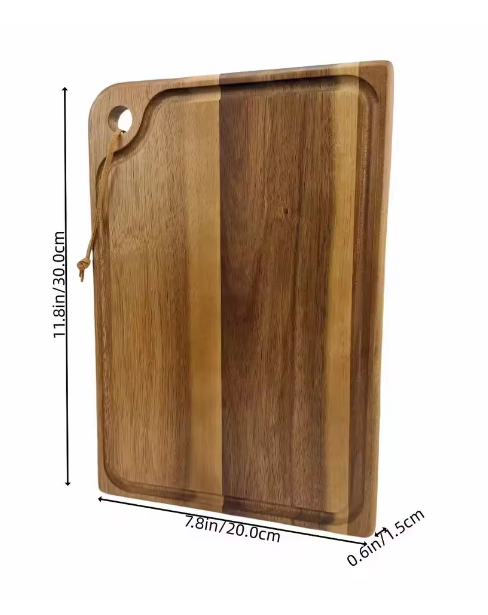 Acacia Wood Serving & Cutting Board