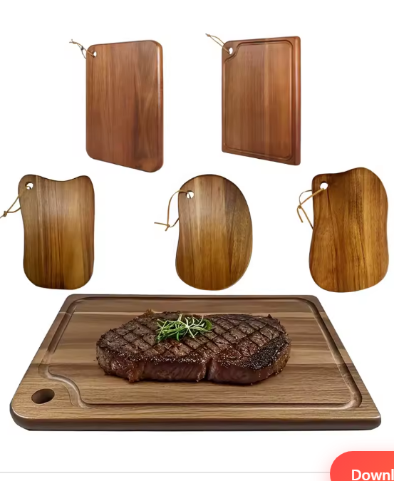 Acacia Wood Serving & Cutting Board