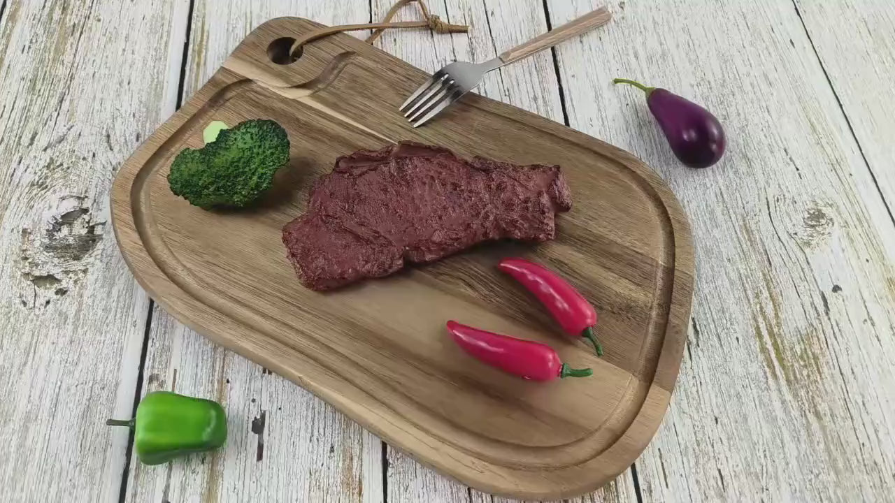 Acacia Wood Serving & Cutting Board